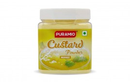 Puramio Custard Powder Mango   Plastic Jar  250 grams